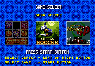 Mega 6 Vol. 3 screenshot 5 for Sega Mega Drive